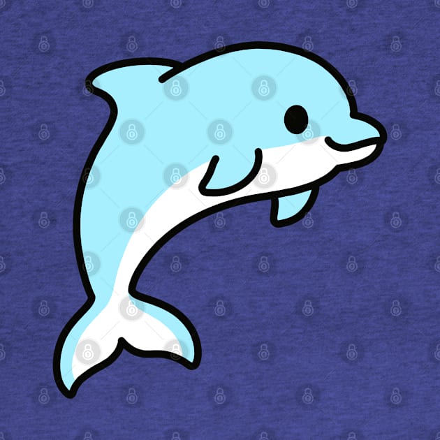 Dolphin by littlemandyart